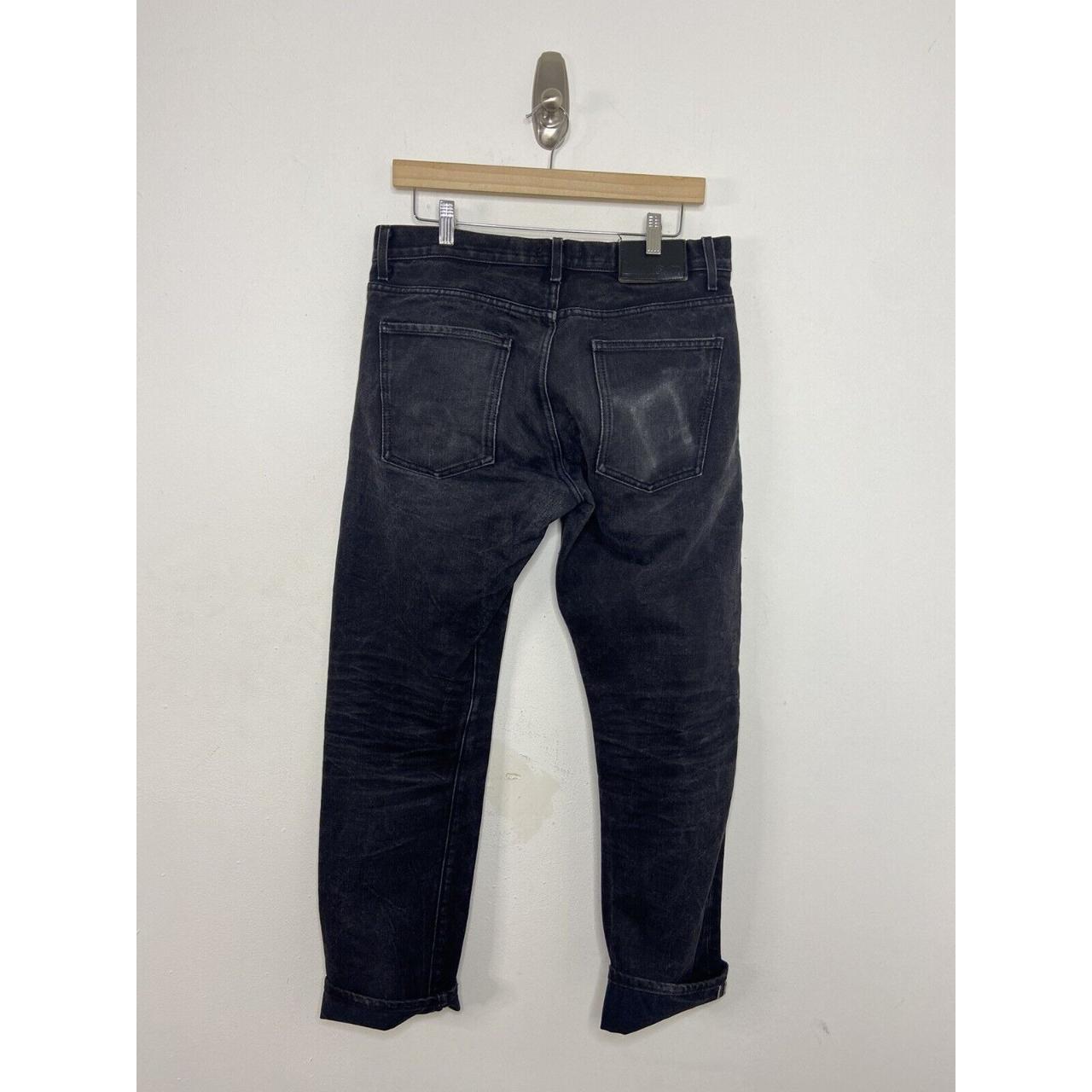 Taylor Stitch Jeans Men 33X31 Black Slim Fit Denim... - Depop