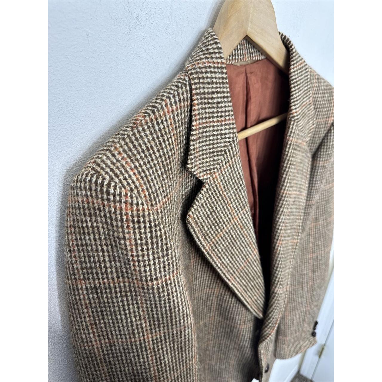 Vintage Harris Tweed Men 44 (tagged 46 but measures... - Depop