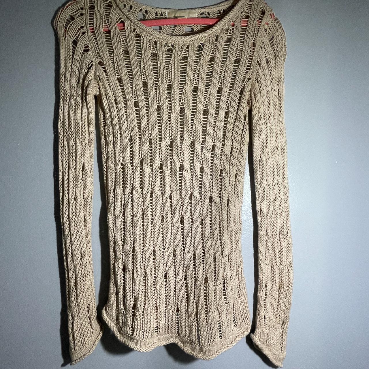 Michael kors gold on sale sweater