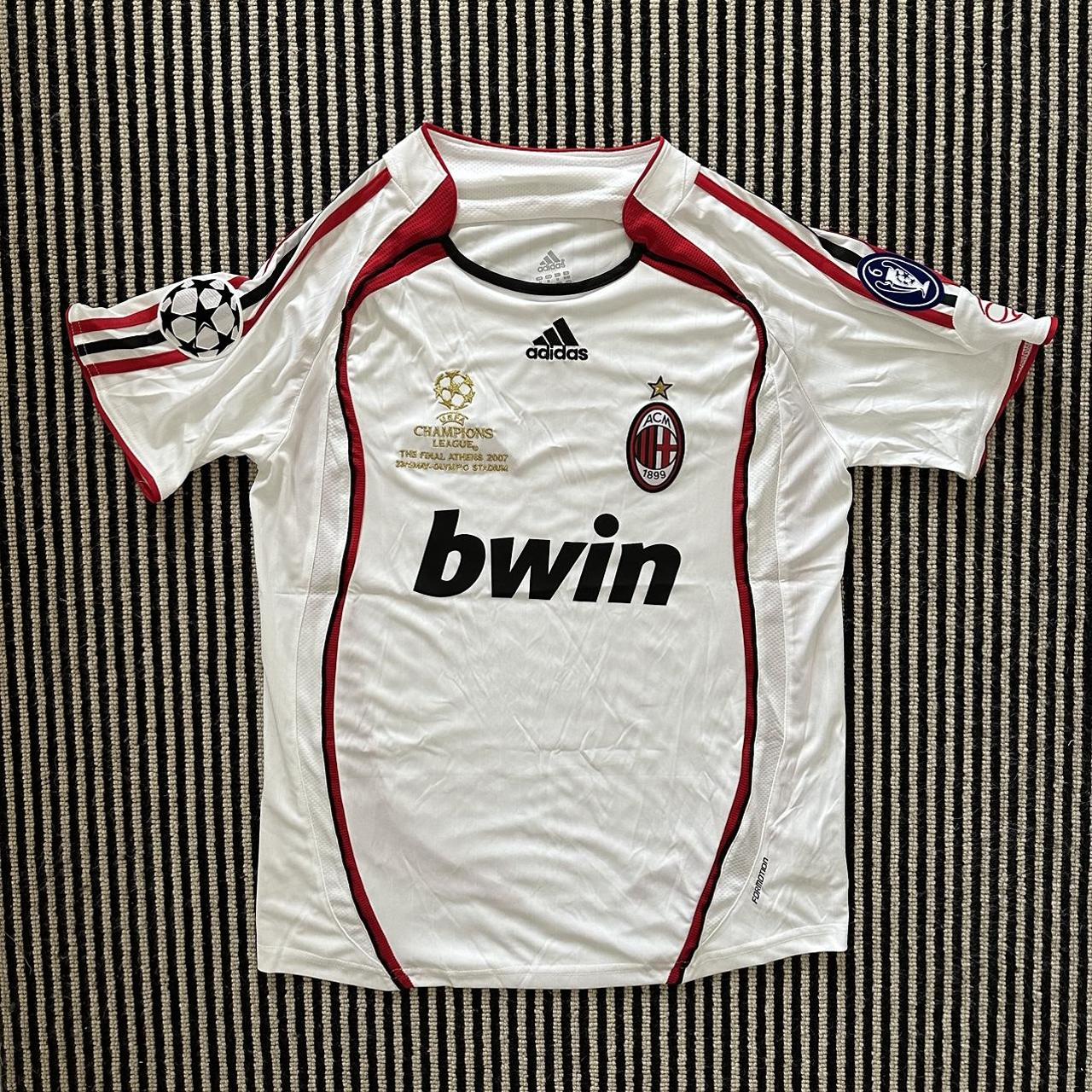 2007 ac Milan Kaka jersey champions league final - Depop