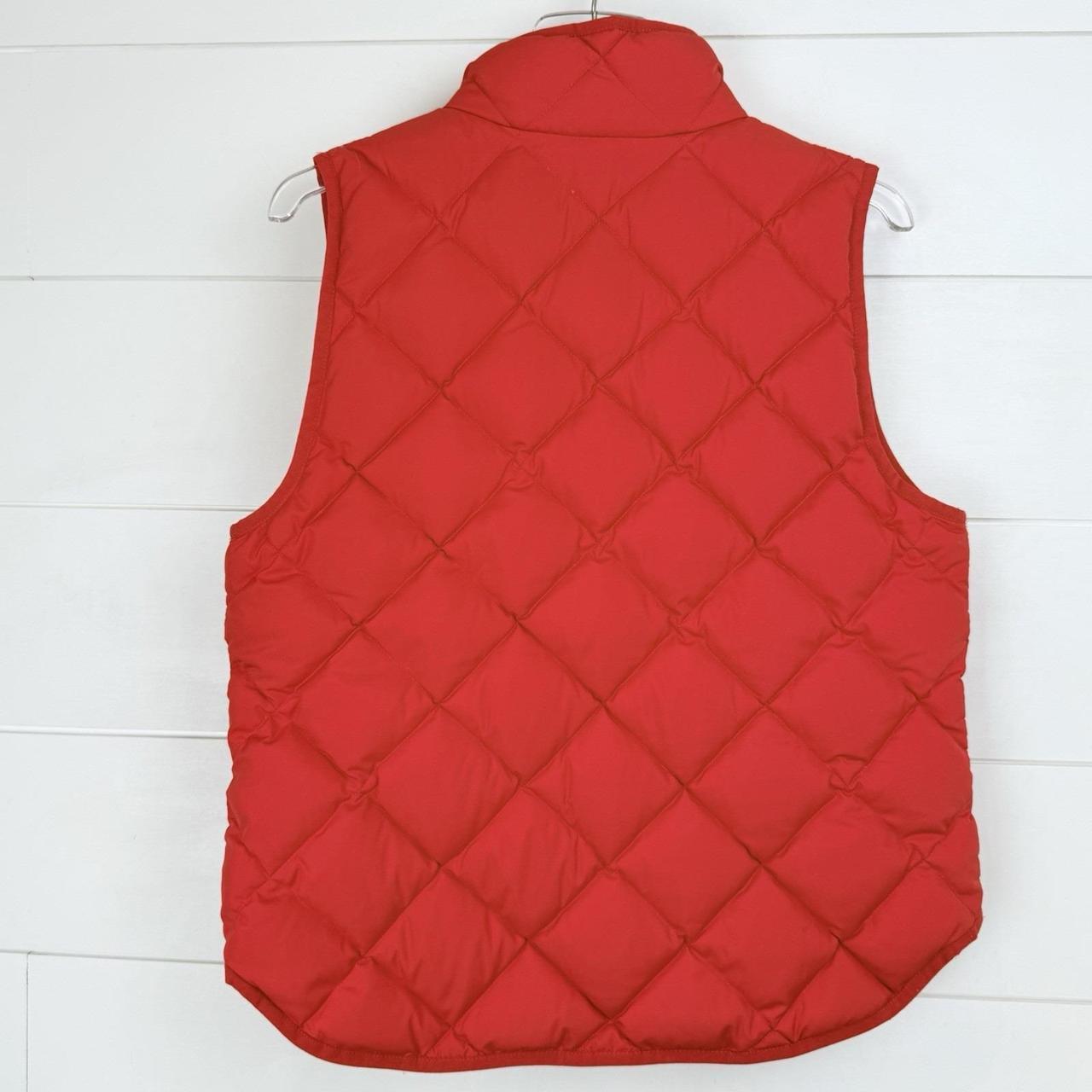 J.Crew Women's Vest - Red - L – J. Crew Down Puff… - image 8