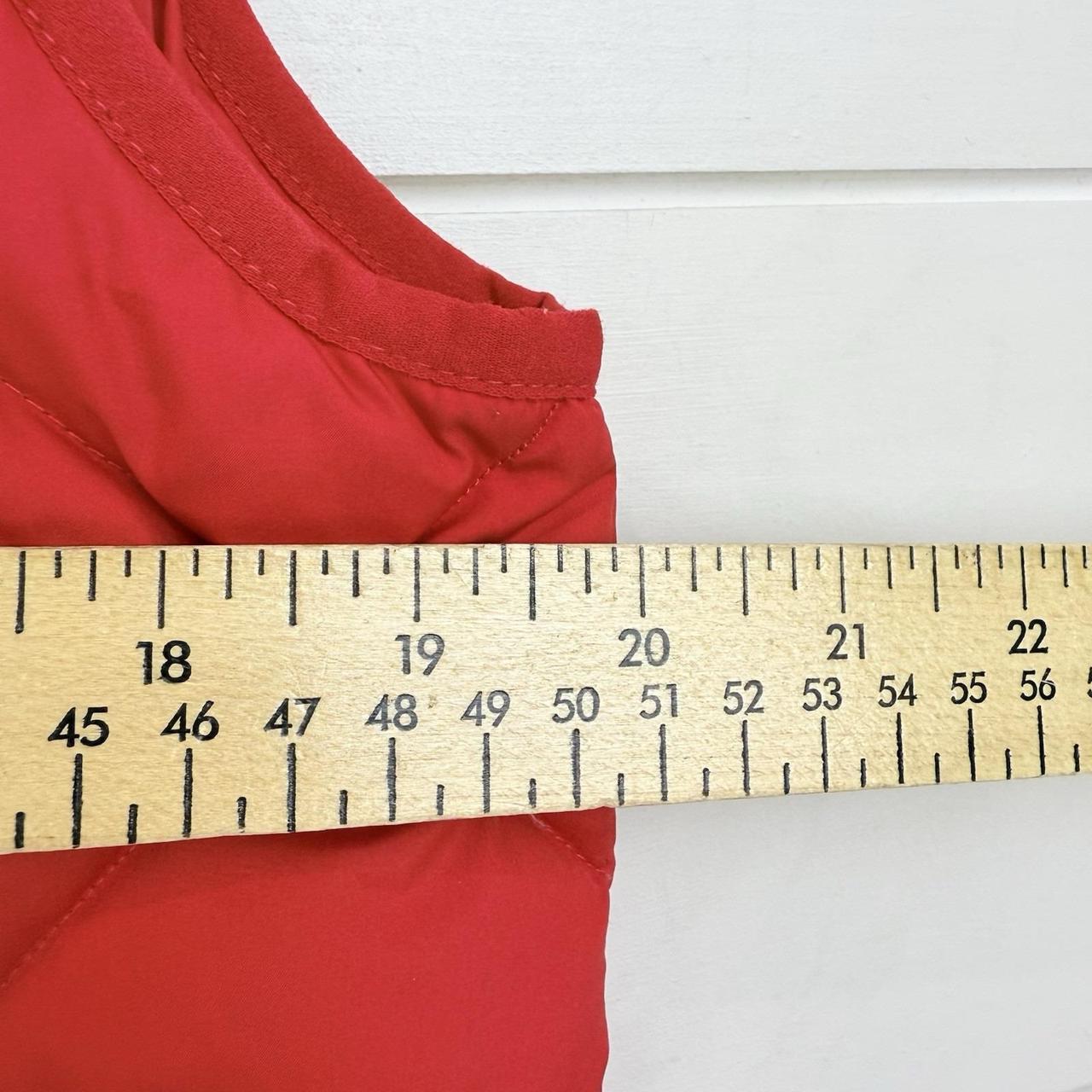 J.Crew Women's Vest - Red - L – J. Crew Down Puff… - image 6