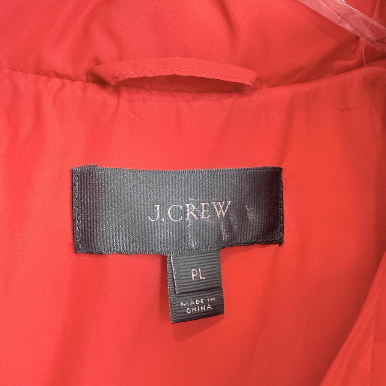 J.Crew Women's Vest - Red - L – J. Crew Down Puff… - image 3