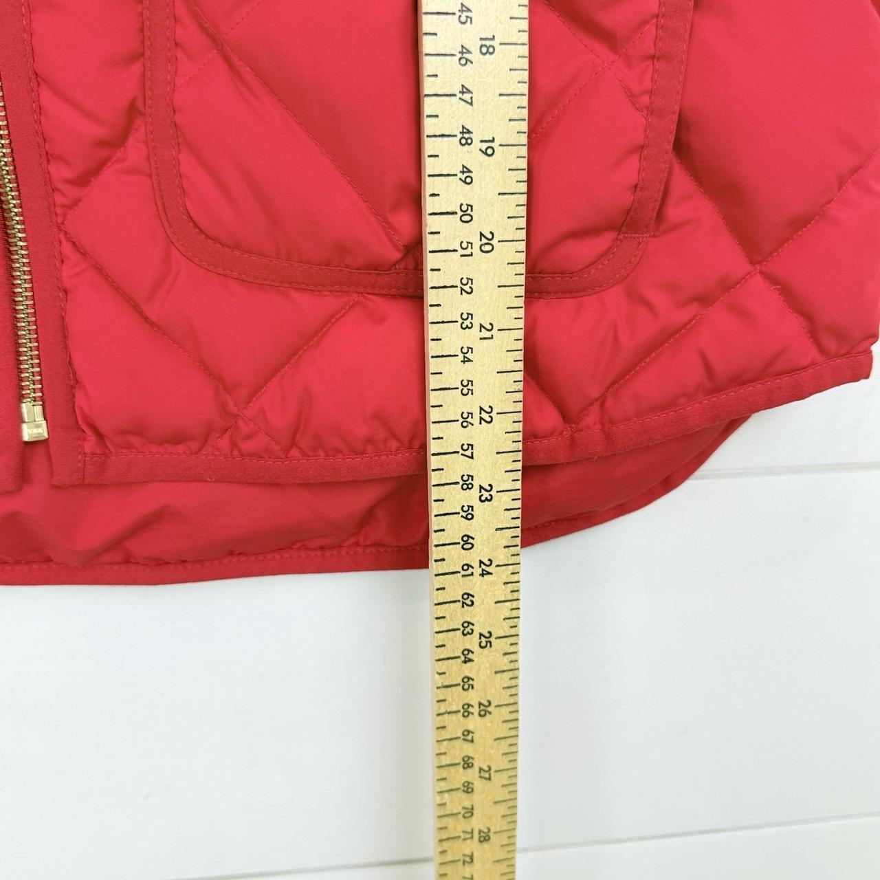 J.Crew Women's Vest - Red - L – J. Crew Down Puff… - image 7