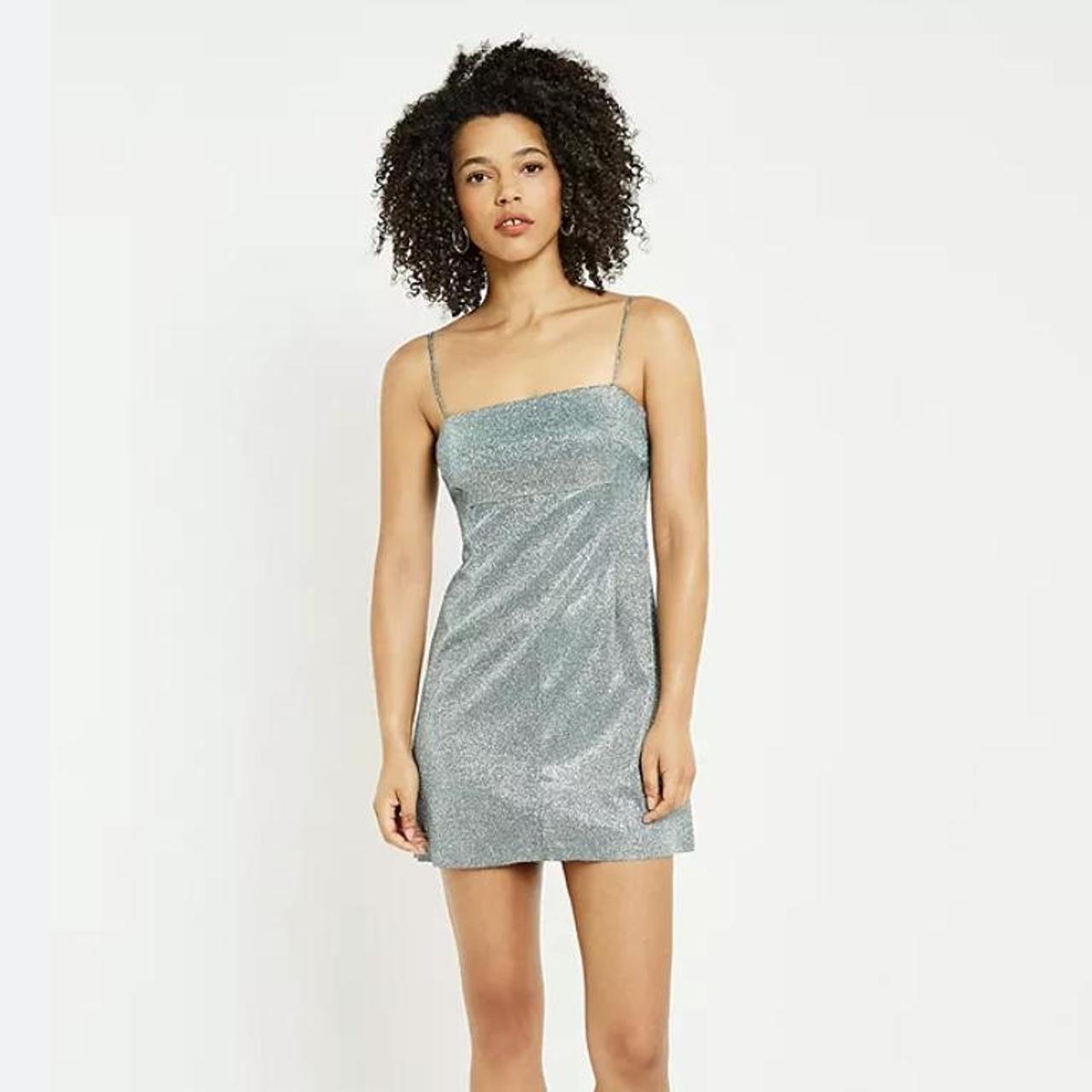 Urban outfitters silver store dress