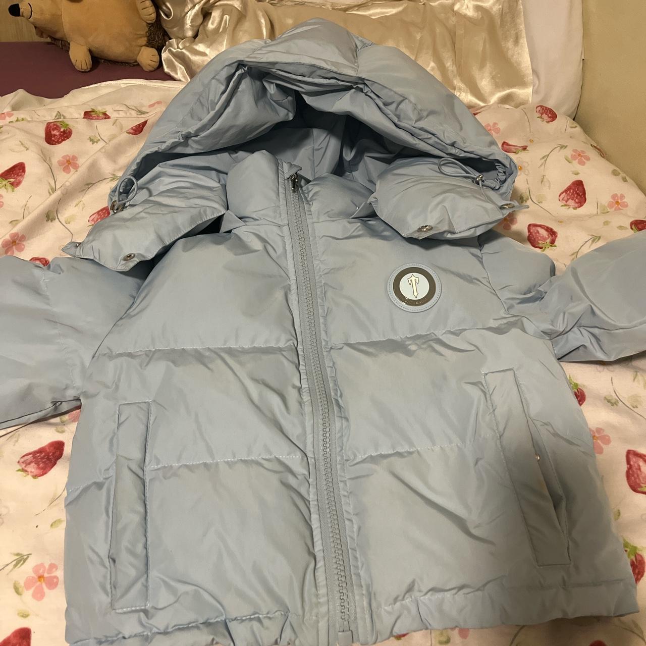 Trapstar Women's Blue Jacket Depop