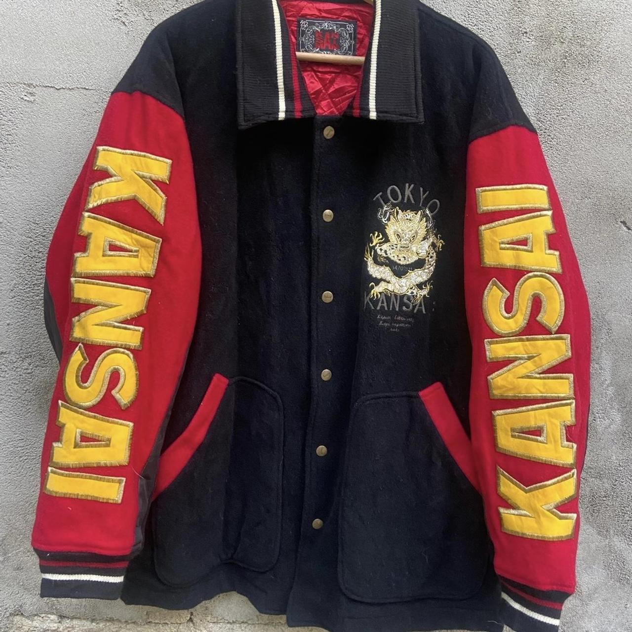 Rare Kansai Yamamoto international mixer varsity | Depop