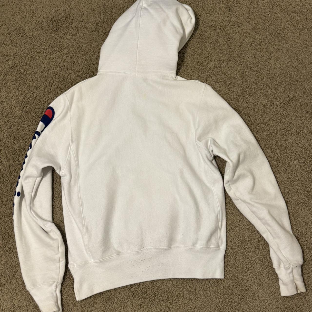 Men white 2024 champion hoodie