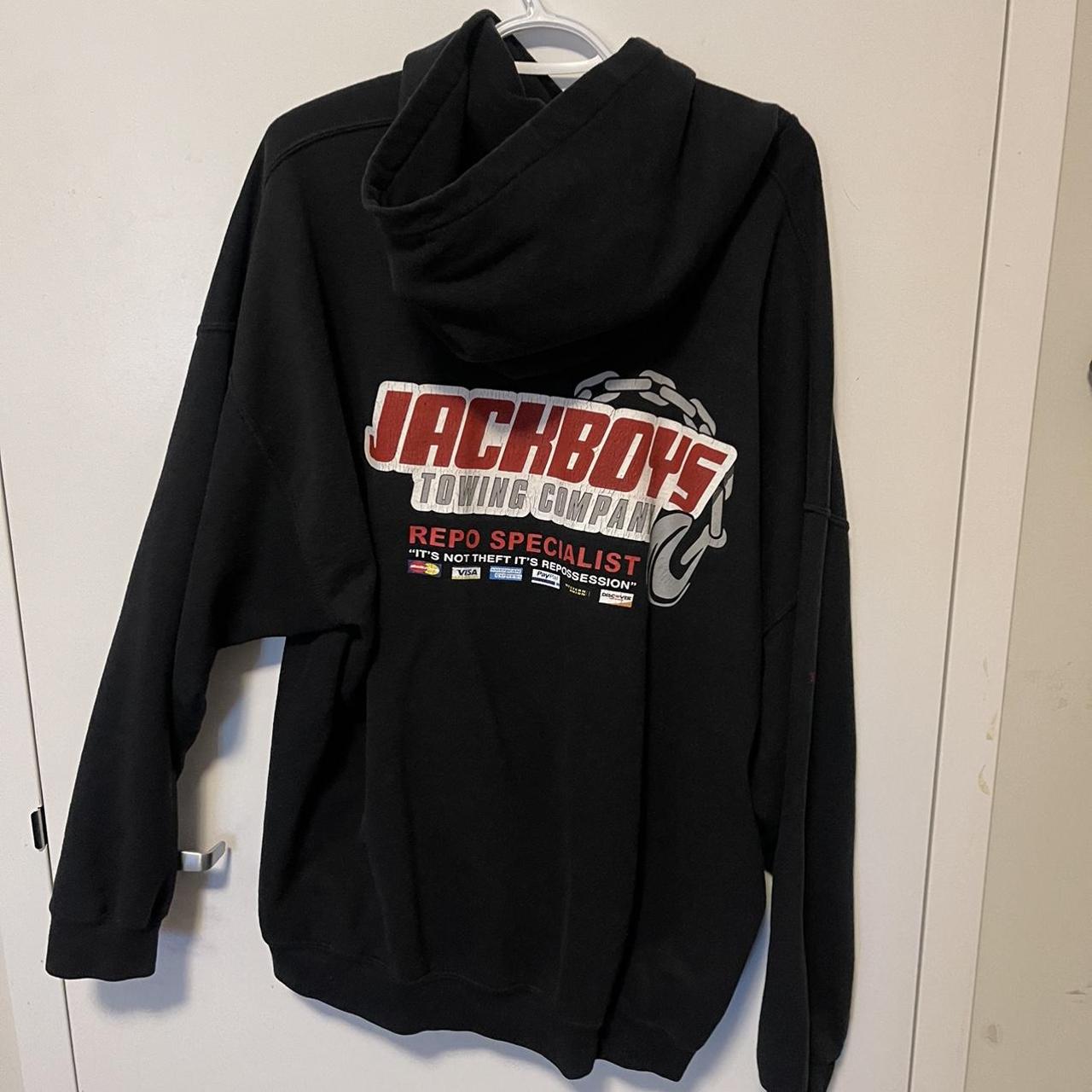 Jackboys towing company cheap hoodie