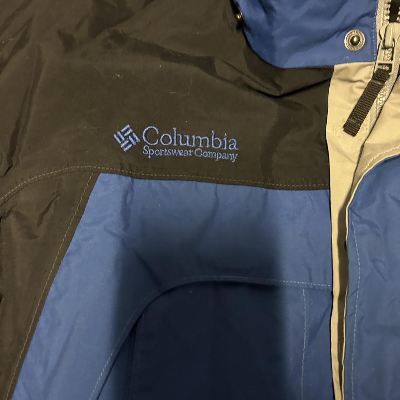 VINTAGE COLUMBIA ZIP UP JACKET SIZE L COLUMBIA... - Depop