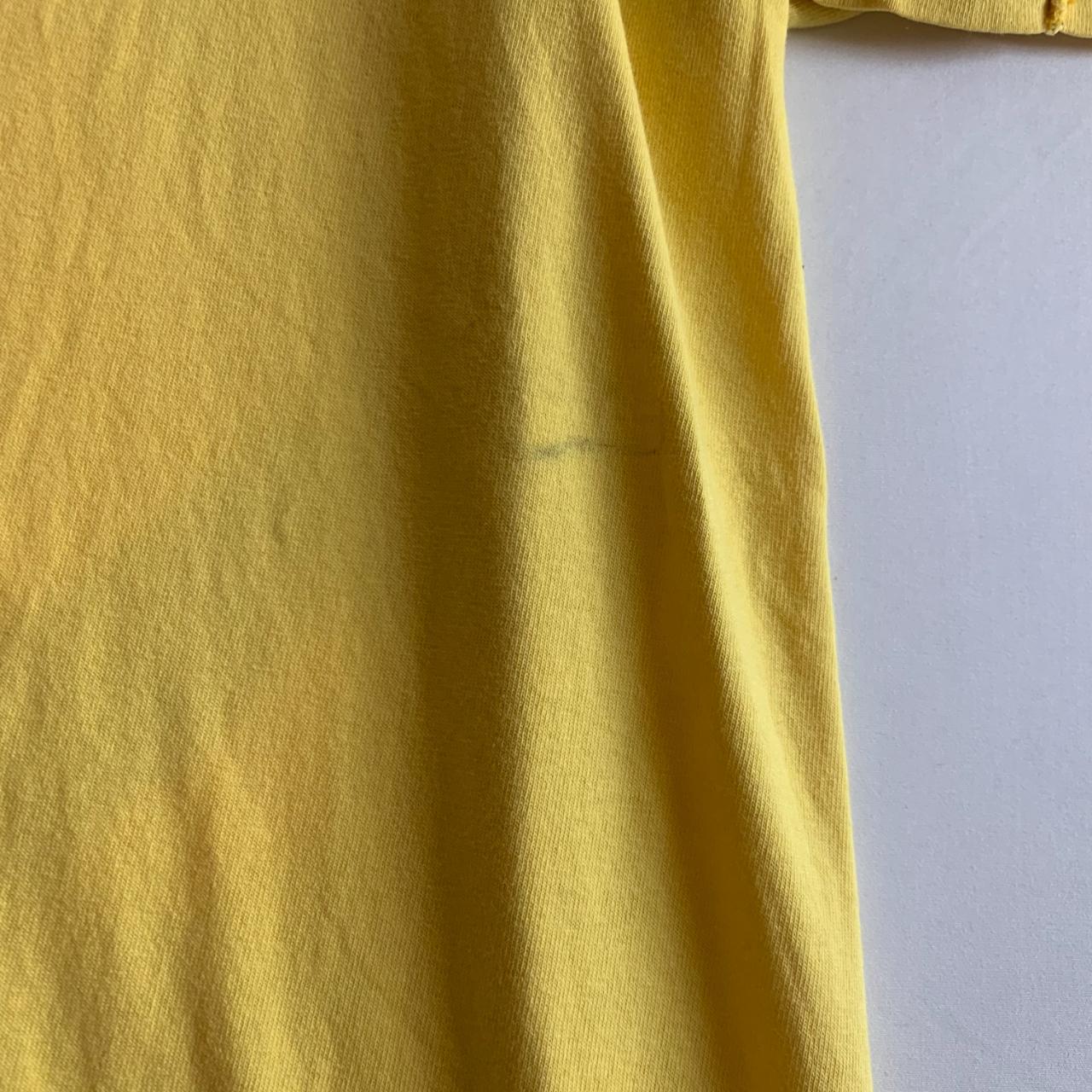 This unique vintage Hall yellow with gold leaves - Depop