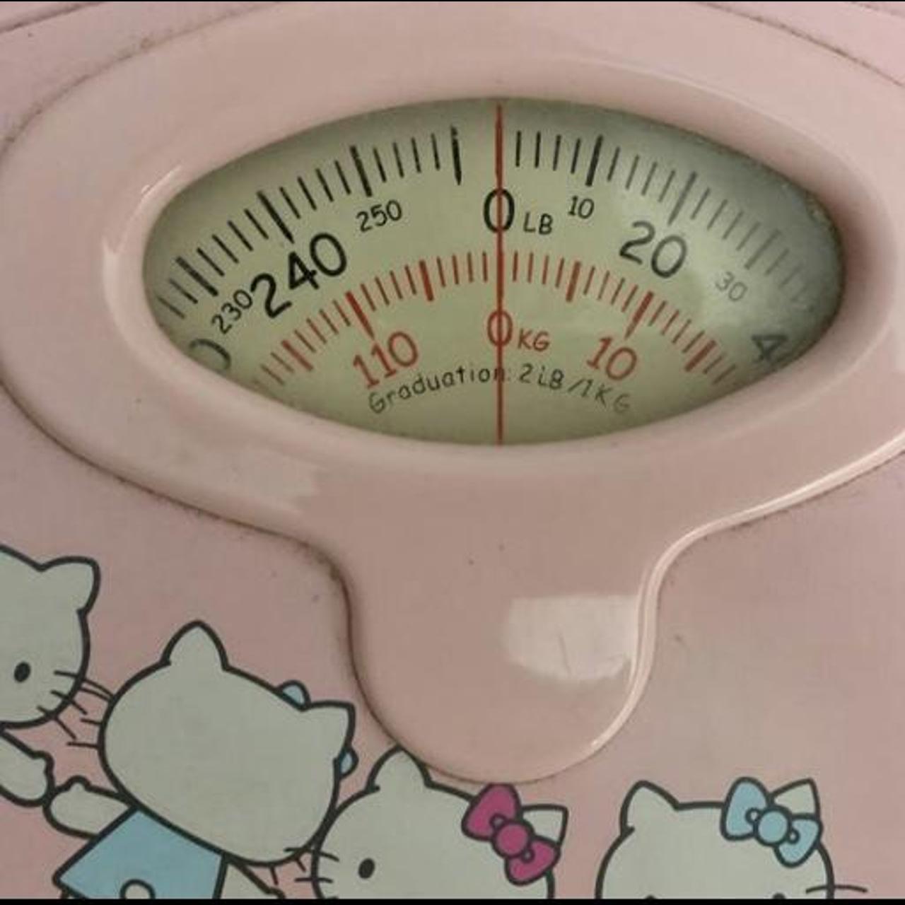 Scale to weigh Hello Kitty, Vintage,00s, works... - Depop