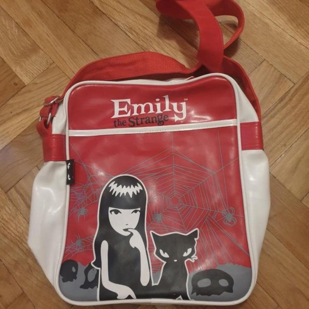 Shoulder bag, Emily the Strange, 26-30 cm, emo, | Depop