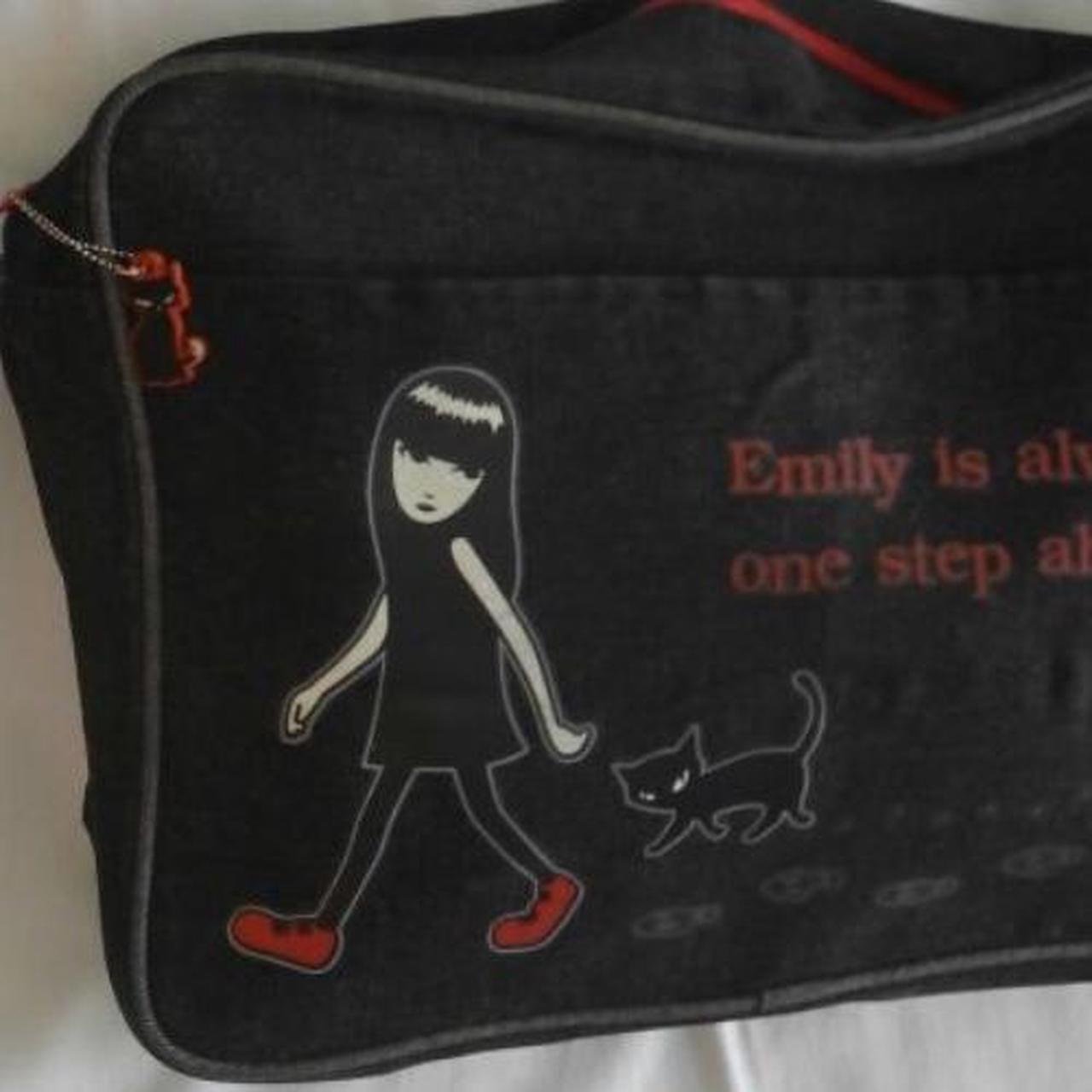 New Shoulder bag, Emily the Strange,emo, punk, | Depop New Shoulder bag, Emily the Strange,emo, punk, | Depop