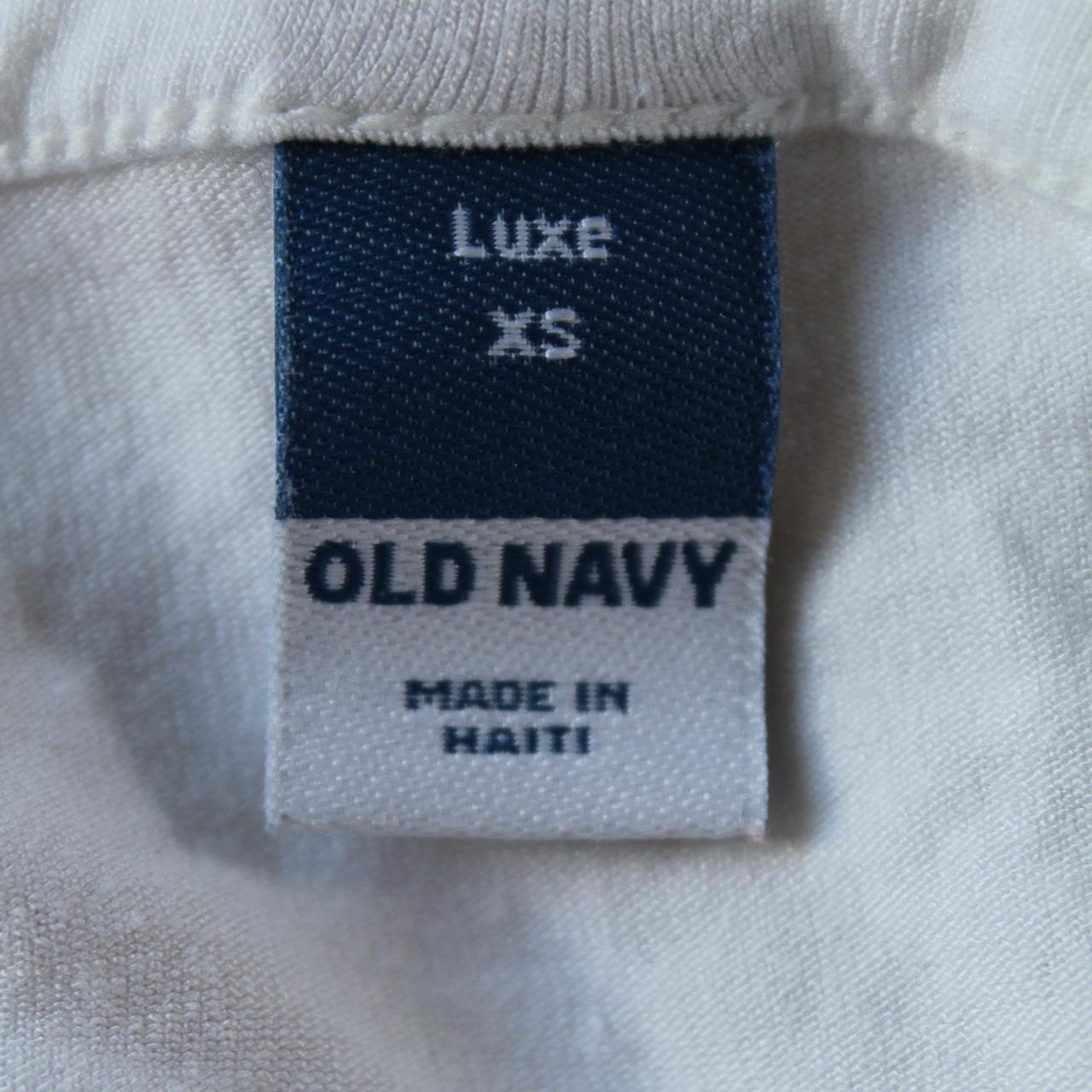 old navy white long sleeve