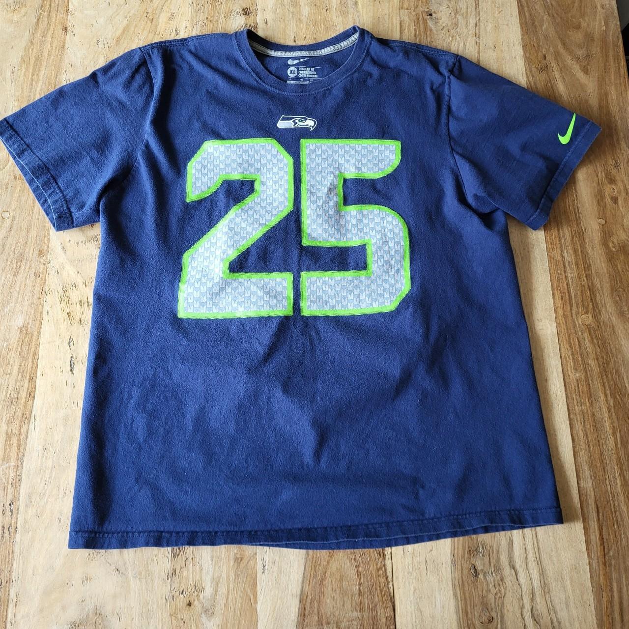 Seattle Seahawks Richard Sherman tshirt. Size large. - Depop