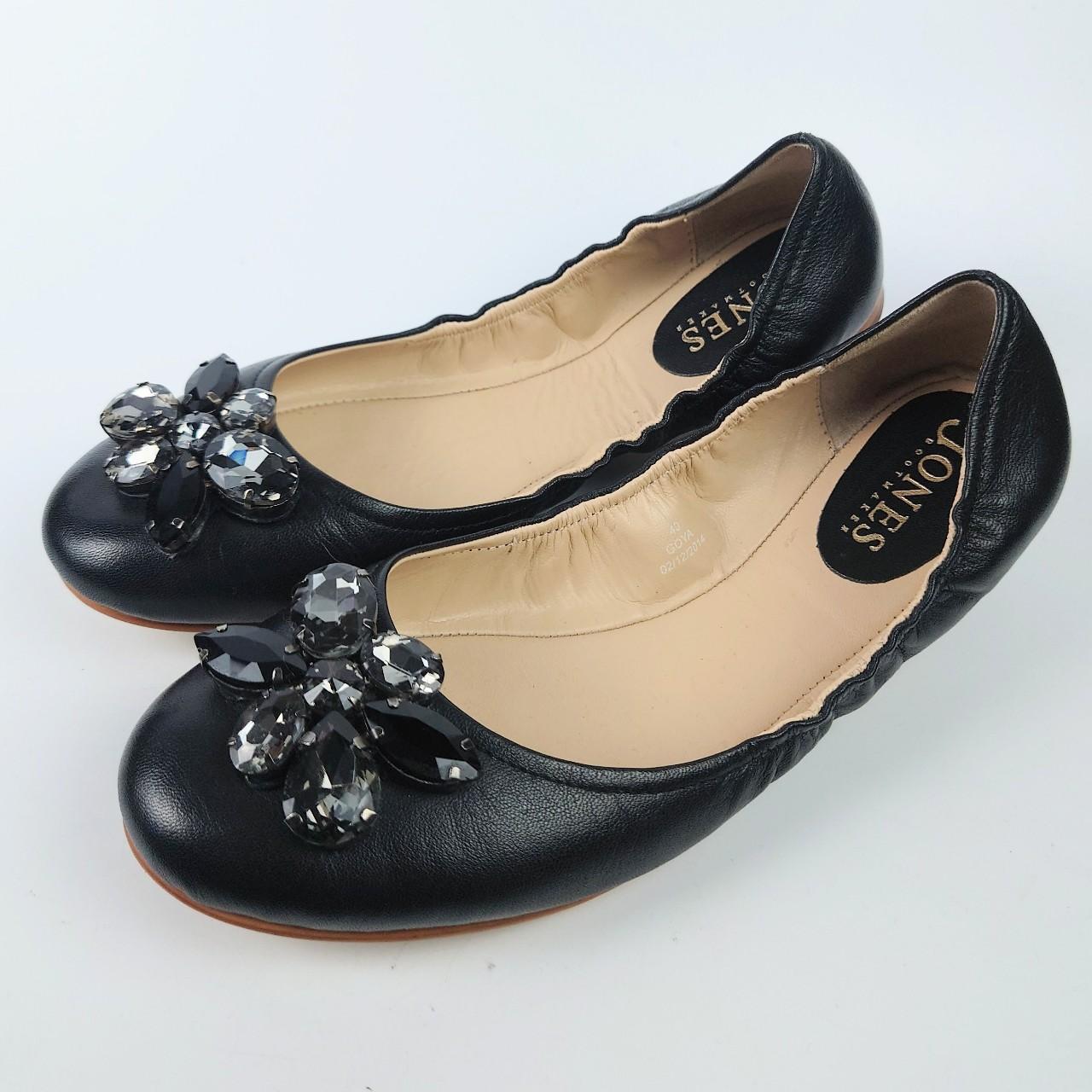 Jones Bootmaker Women's Black Balletshoes Depop