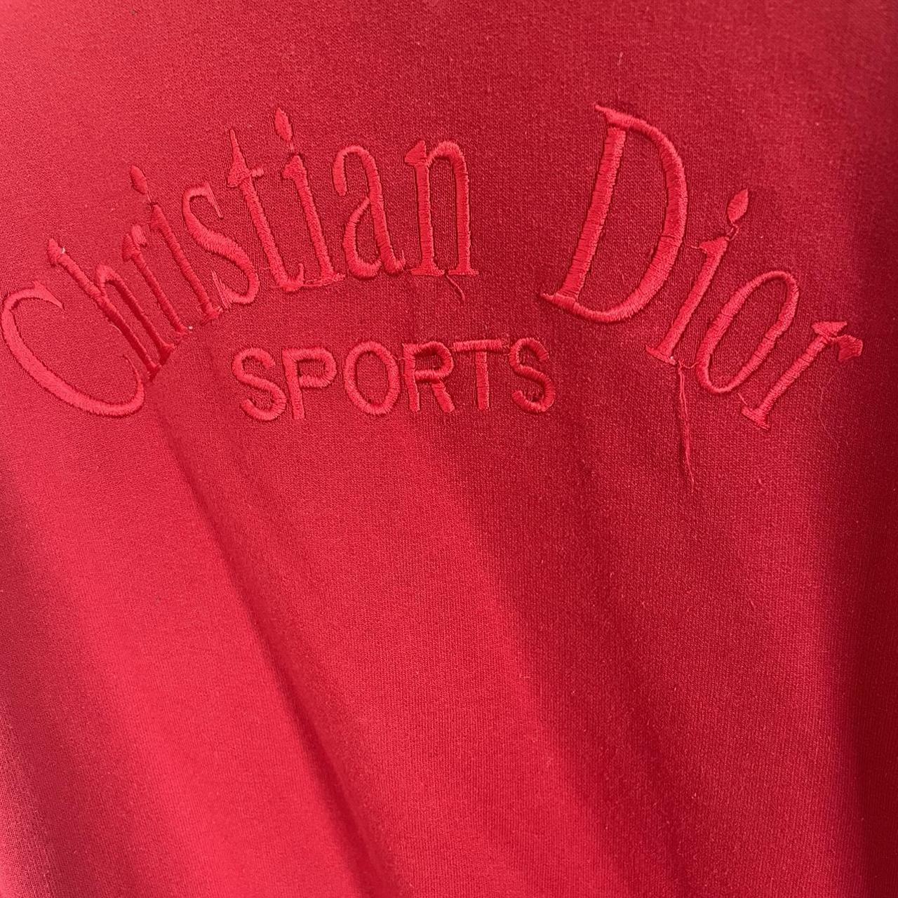 Vintage Christian Dior Sports sweatshirt🍎🍓... - Depop