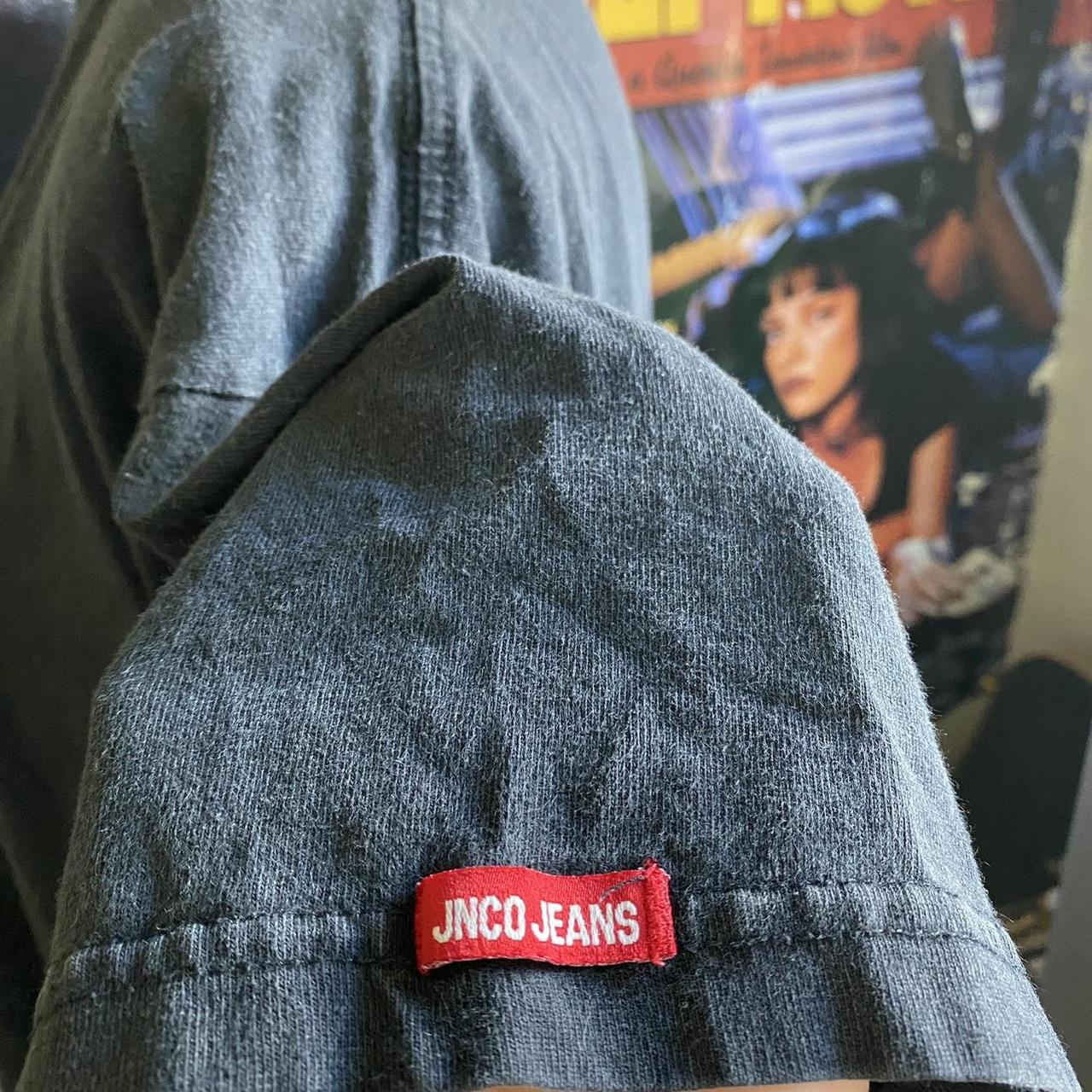 Vintage JNCO jeans scull T-shirt. Tag has been torn | Depop