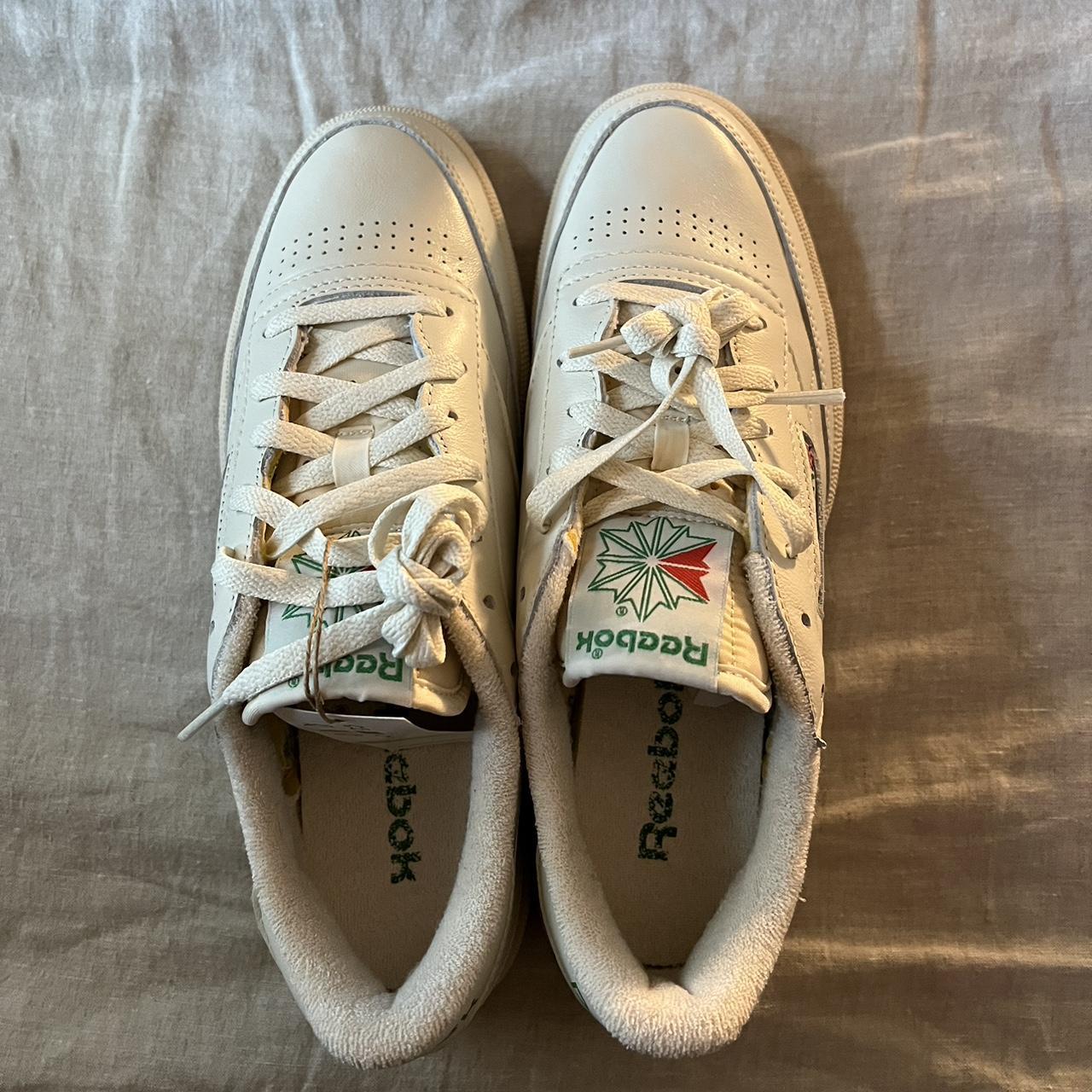 mustard reebok classics