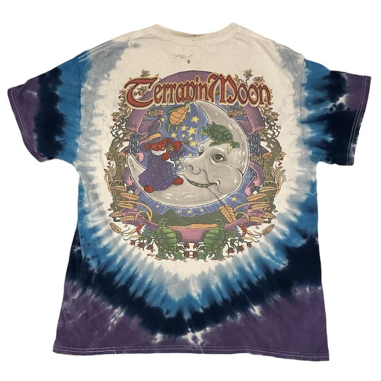 VTG Grateful Dead Terrapin Moon Shirt Large Liquid... - Depop