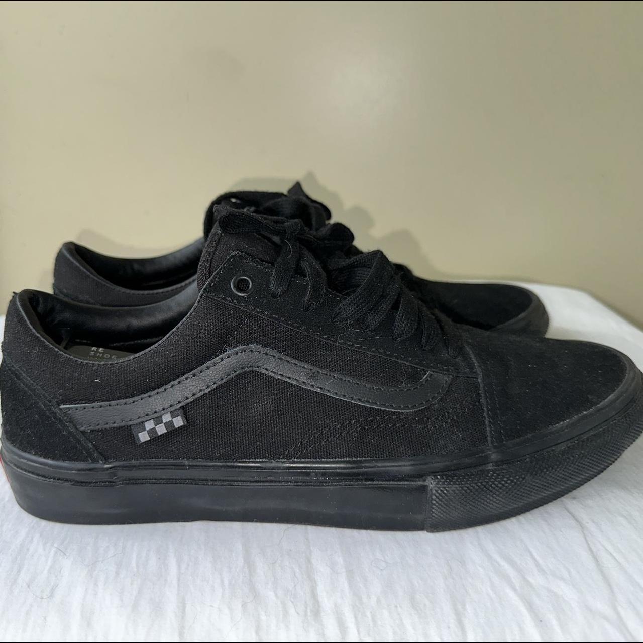 Black vans hot sale size 10.5