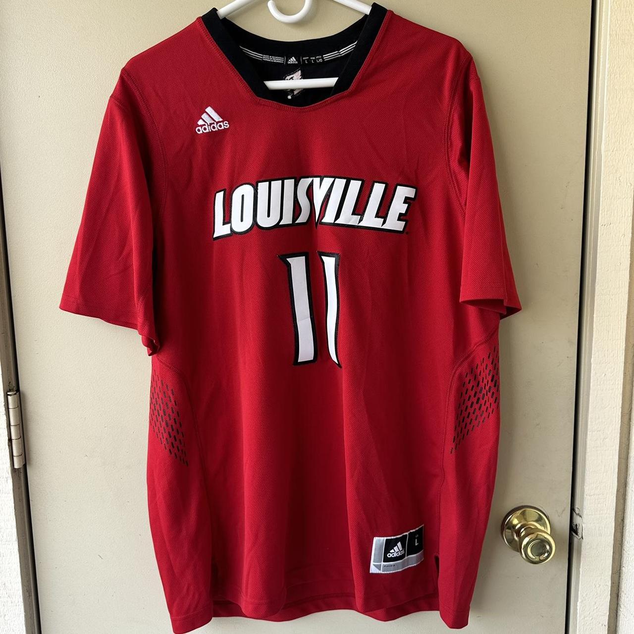 Louisville Cardinals Basketball Jersey Size M Kids - Depop