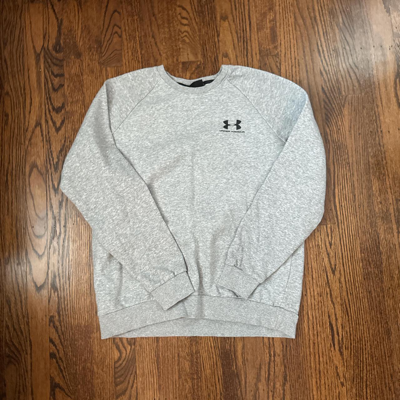 Under Armour Men's Sweatshirt Grey XL – Under Armor Gray