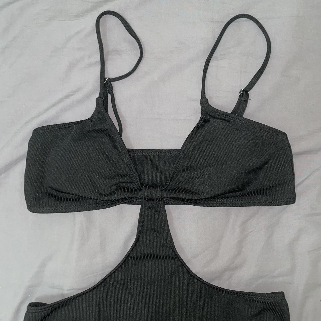 Black cut out swimsuit - SWIMWEAR - Brand new... - Depop