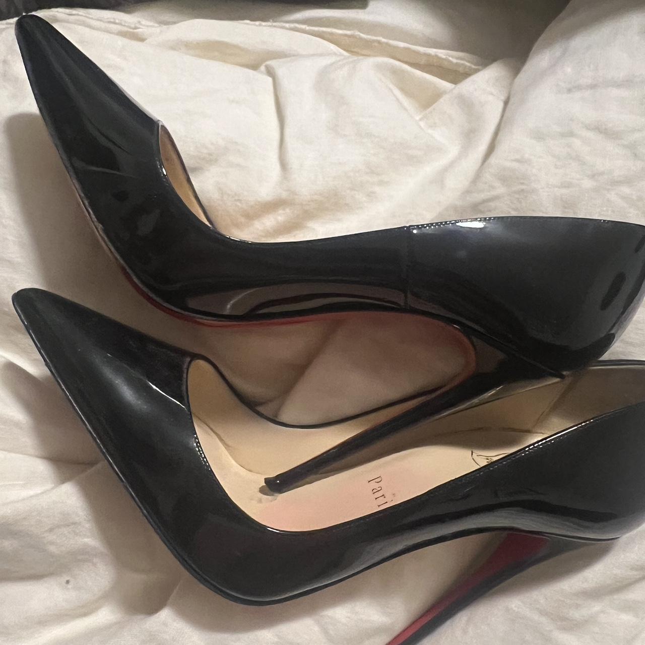 Red bottom Louboutin heels! Size 39 only worn once ❤️ - Depop