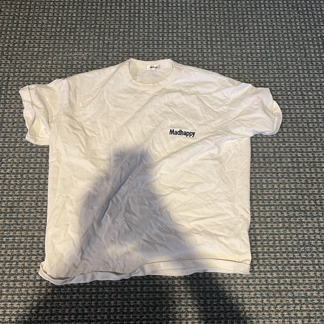 Madhappy Men's White T-shirt | Depop