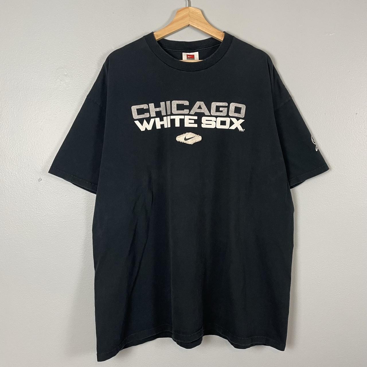 Vintage 2000s Y2K Chicago White Sox Nike Center - Depop