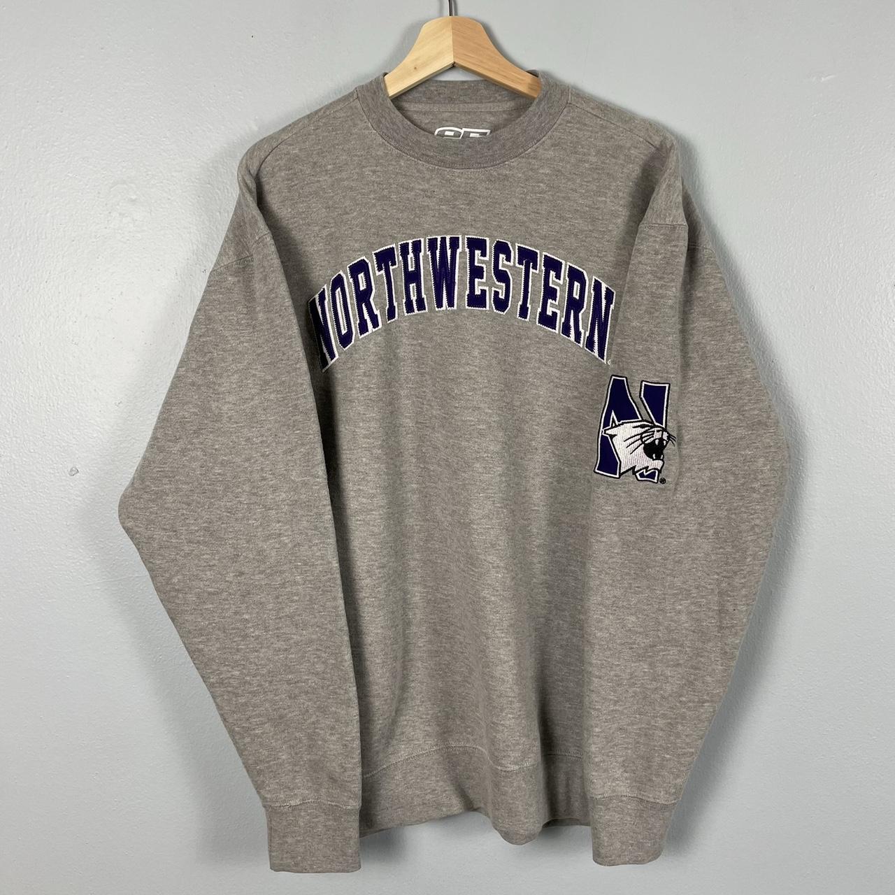 Men's Grey and Purple Sweatshirt | Depop