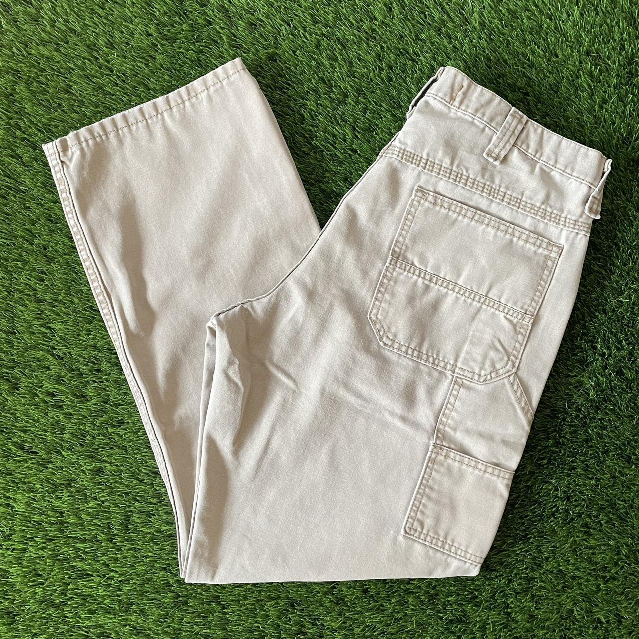 Lee Men's Tan Trousers | Depop