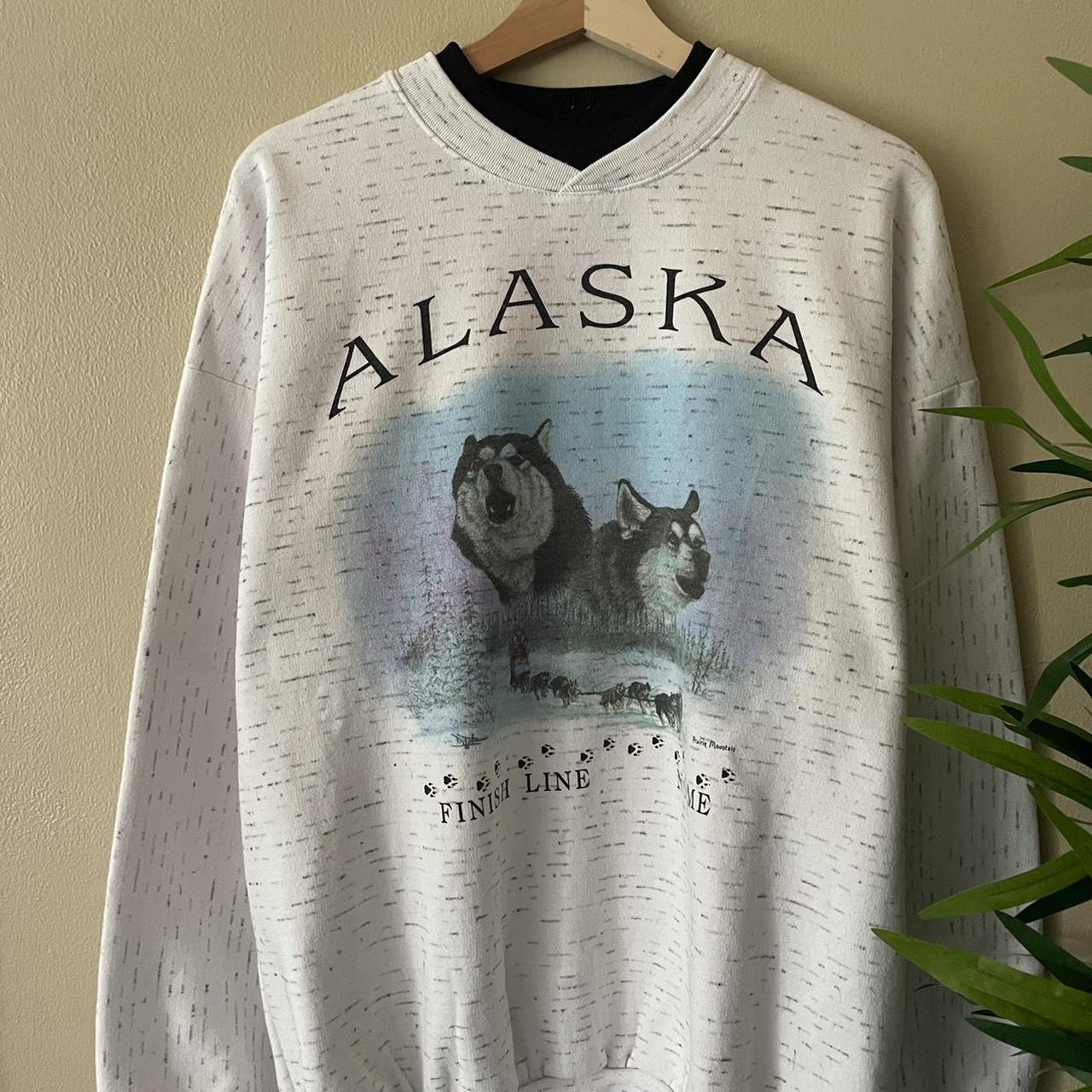 Vintage Alaska crewneck sweatshirt. Men’s XL in... - Depop