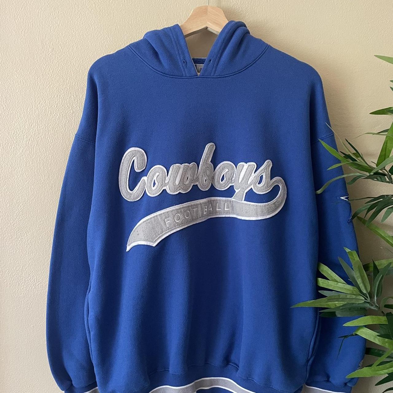 Vintage Dallas Cowboys Football Hooded Sweatshirt Starter by Starter