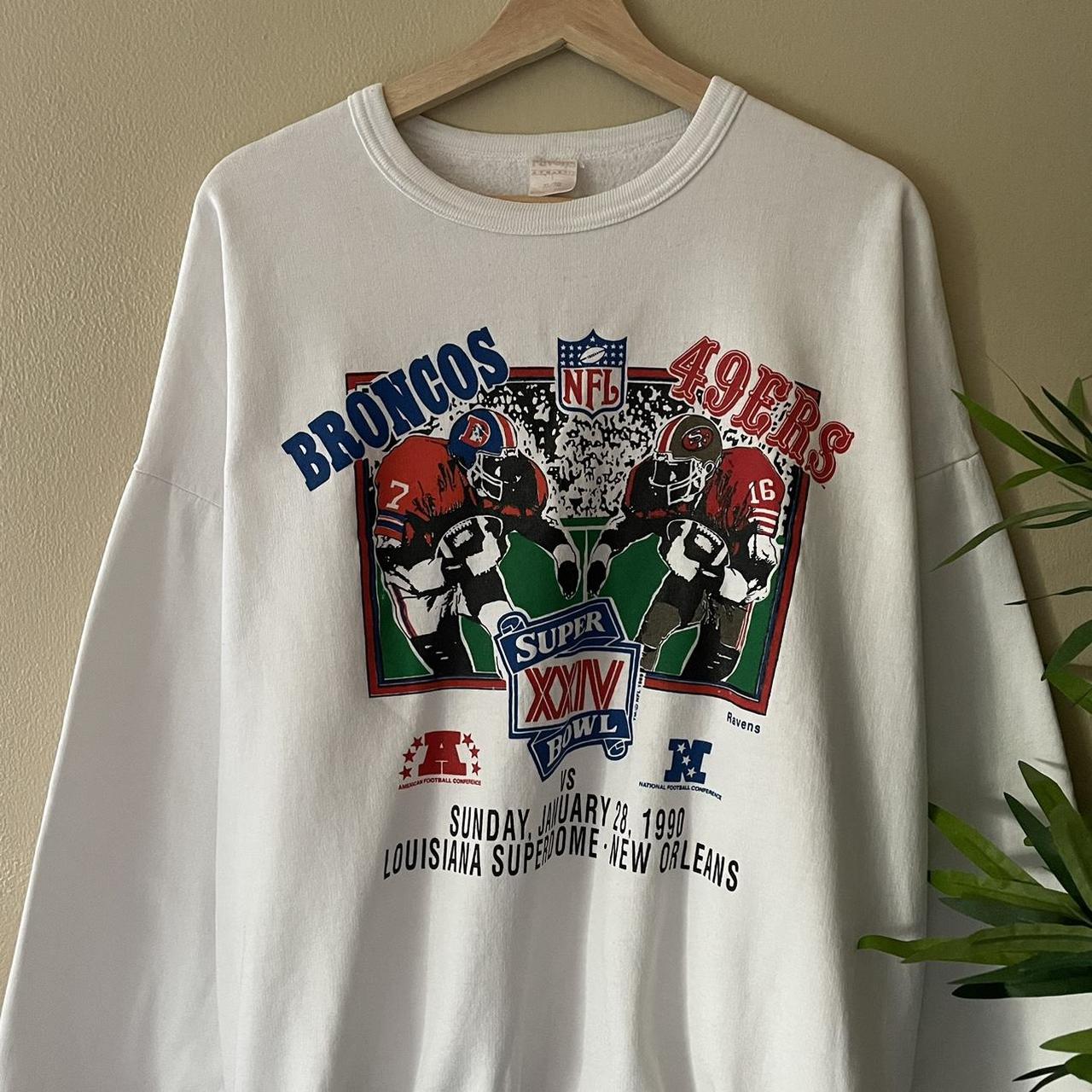 Vintage Super Bowl Graphic Crew Sweatshirt