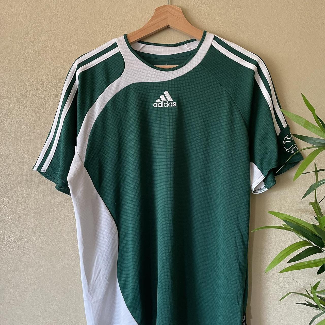 Adidas soccer shirt. Fits a men’s medium/large in... - Depop