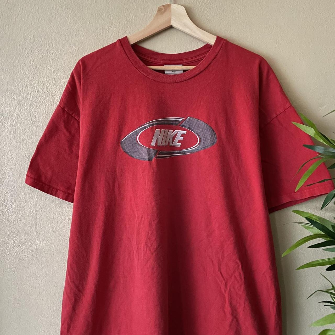 Vintage Y2K Nike shirt. Mens 2XL in excellent... - Depop