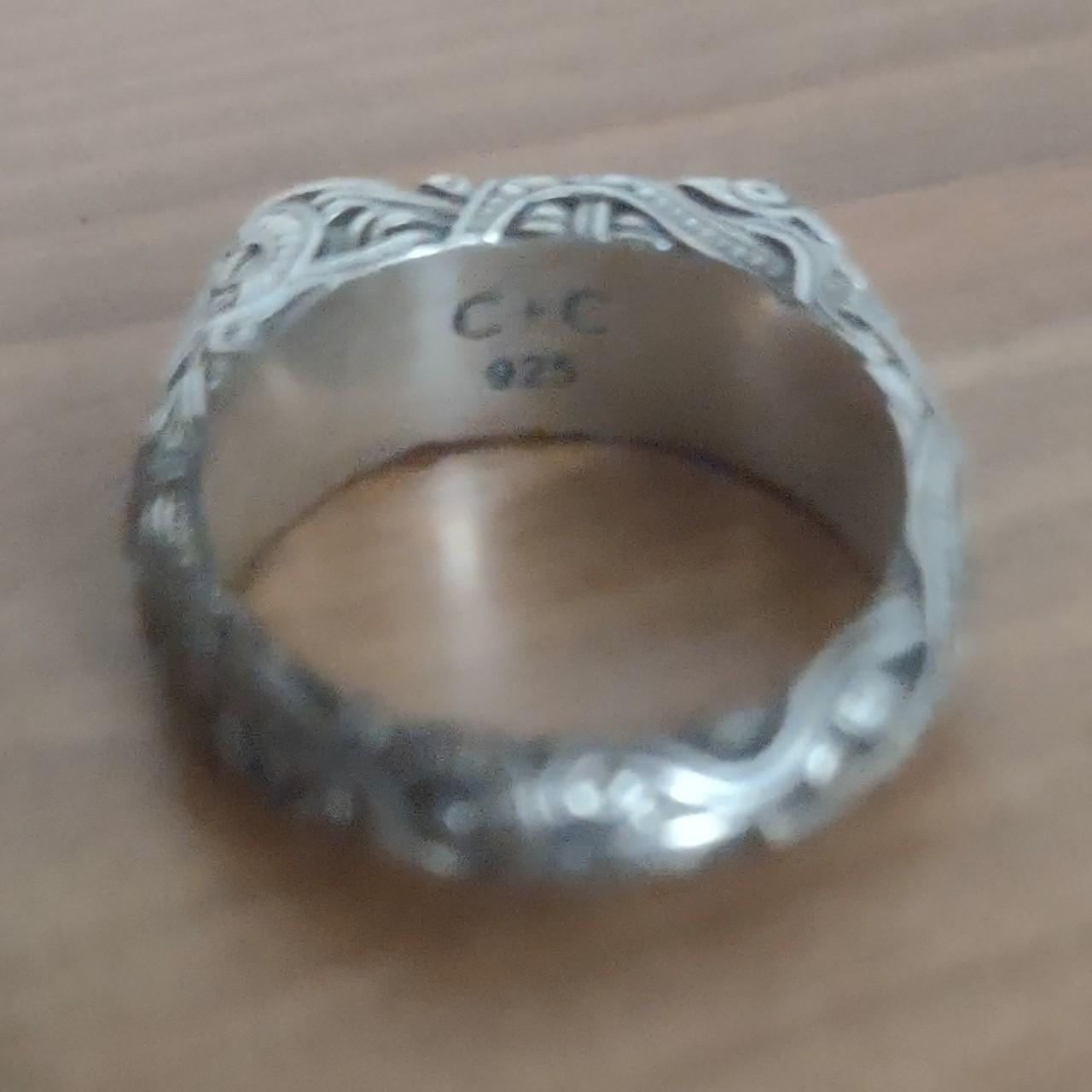 NIB Knot Clocks & Colours Sterling Silver Ring Size... Depop