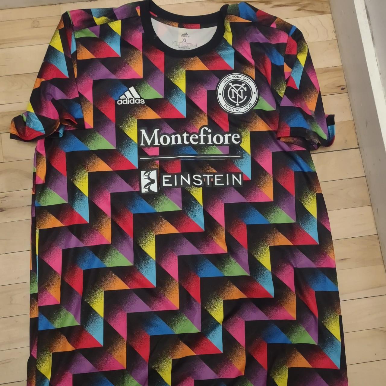 NYCFC Special Edition 2022 Pride Pre Match Adidas