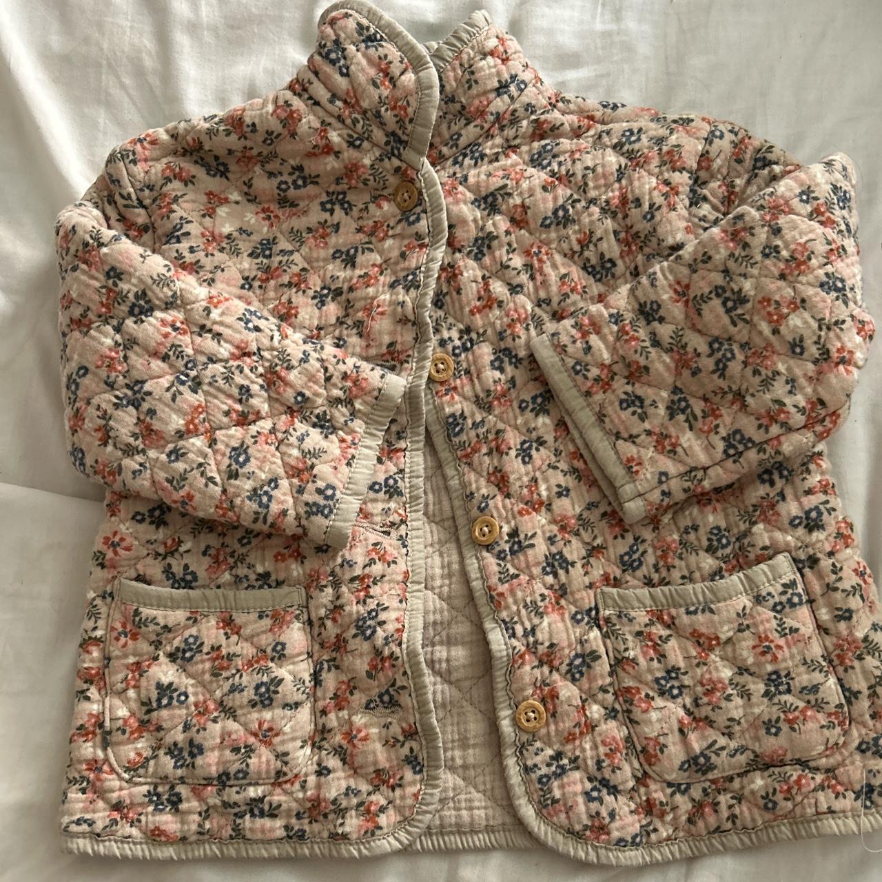 Toddler quilted jacket Size 3T Depop