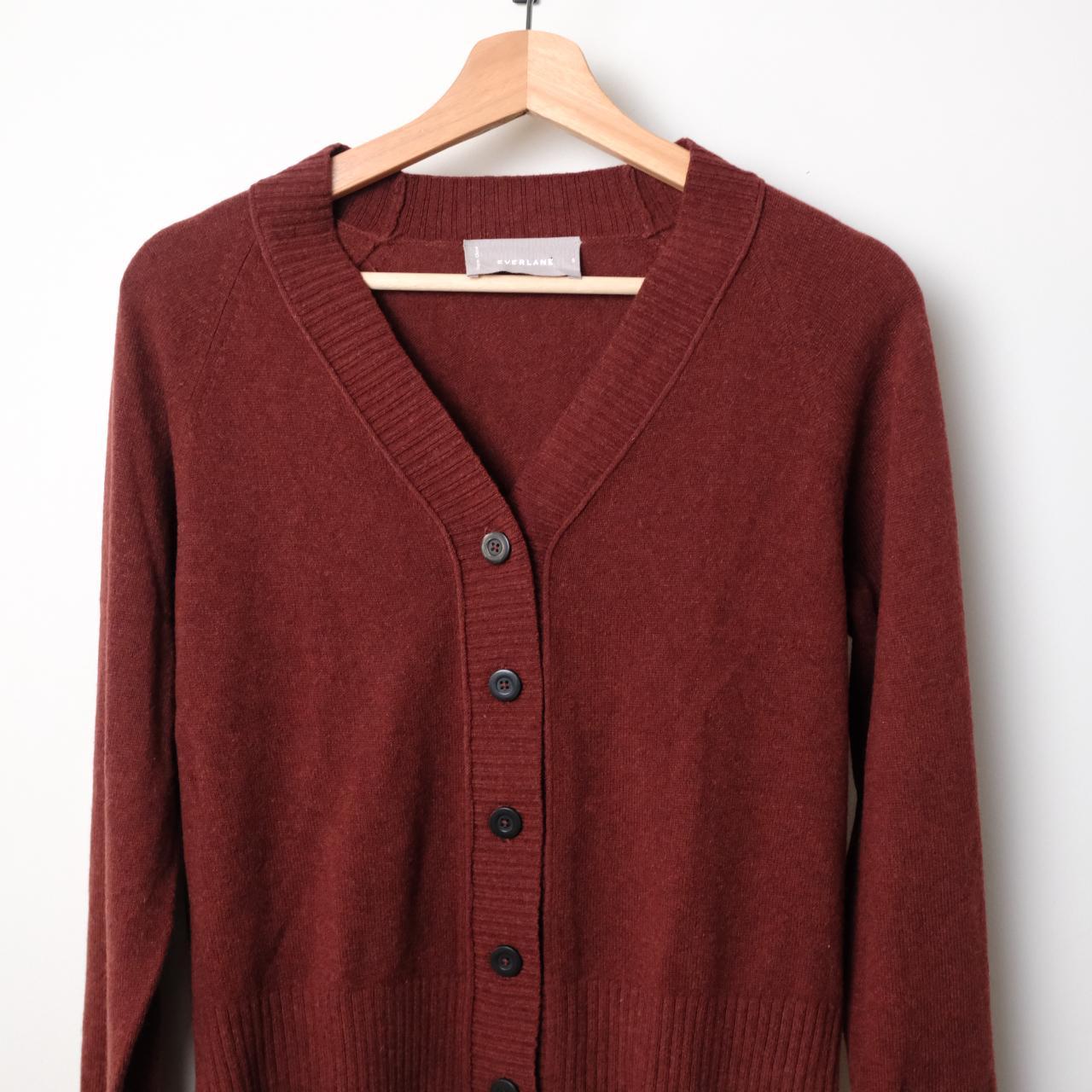 // Everlane The Recashmere Varsity Cardigan... Depop