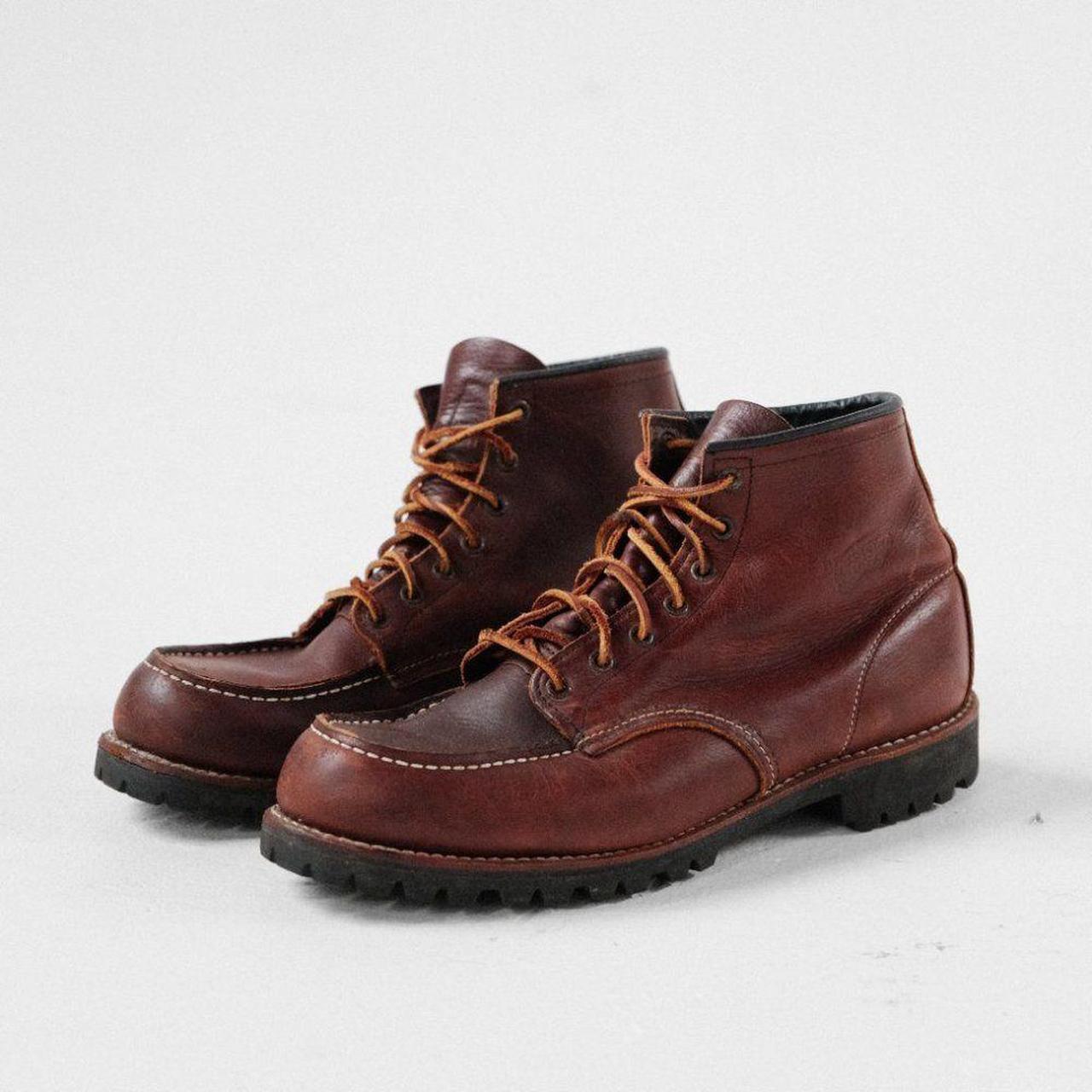 Red Wing 4183 Heritage Roughneck Leather Boots.... - Depop