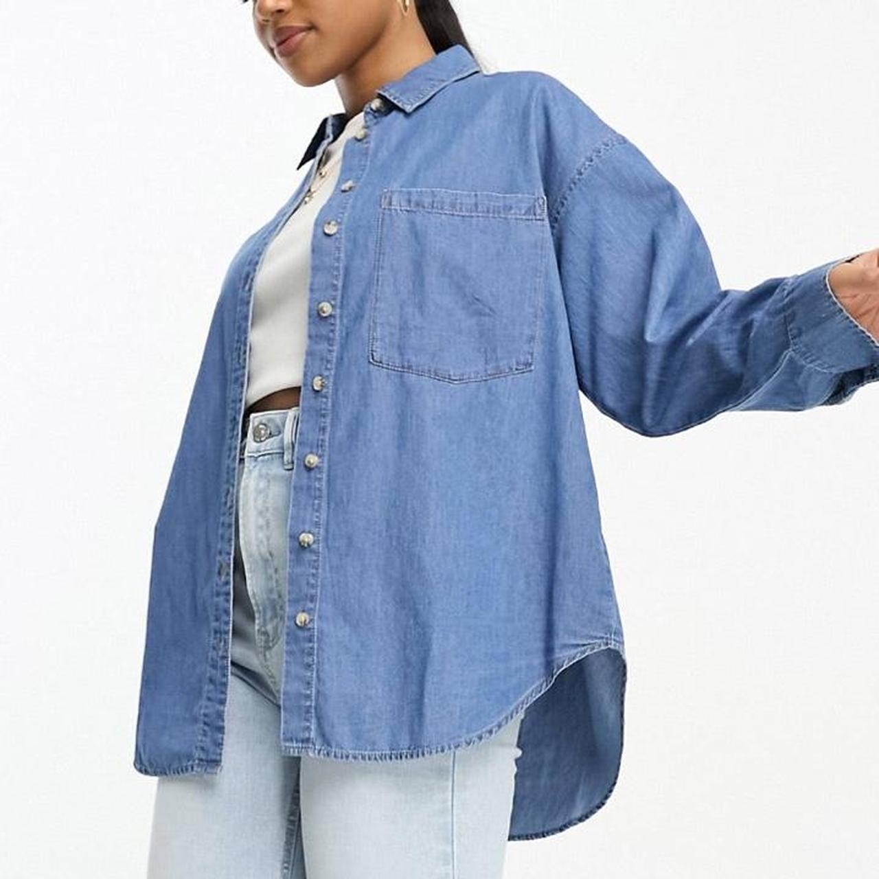 asos ladies denim shirt