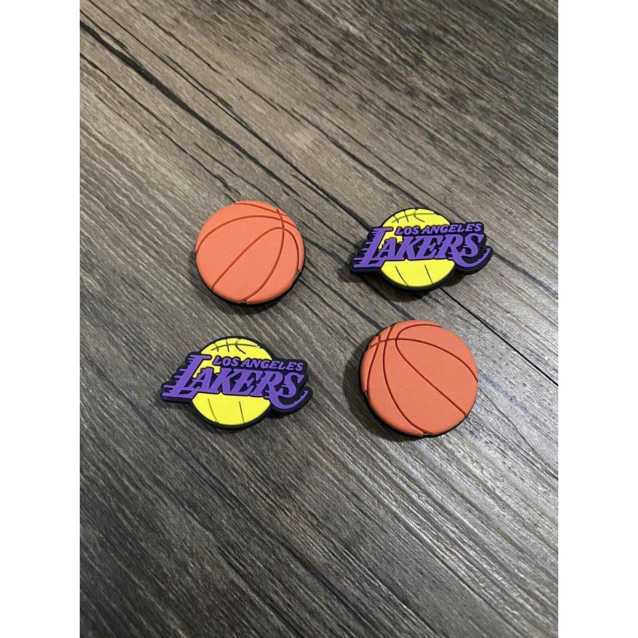 Lakers discount croc charms