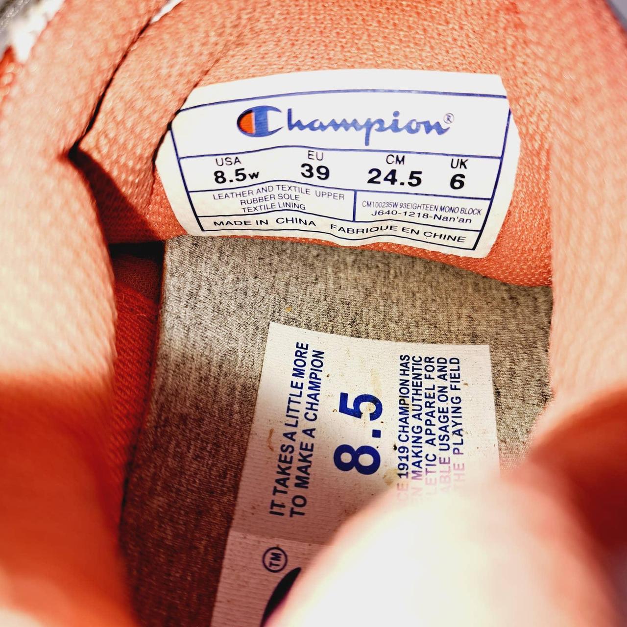 Champion 93 store eighteen orange