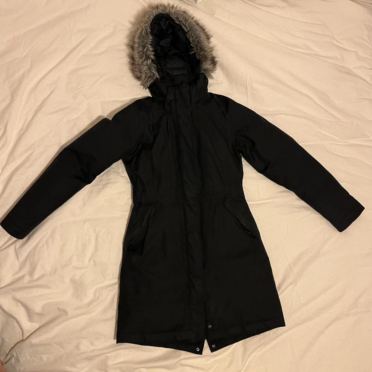 The North Face Women's Black Coat | Depop