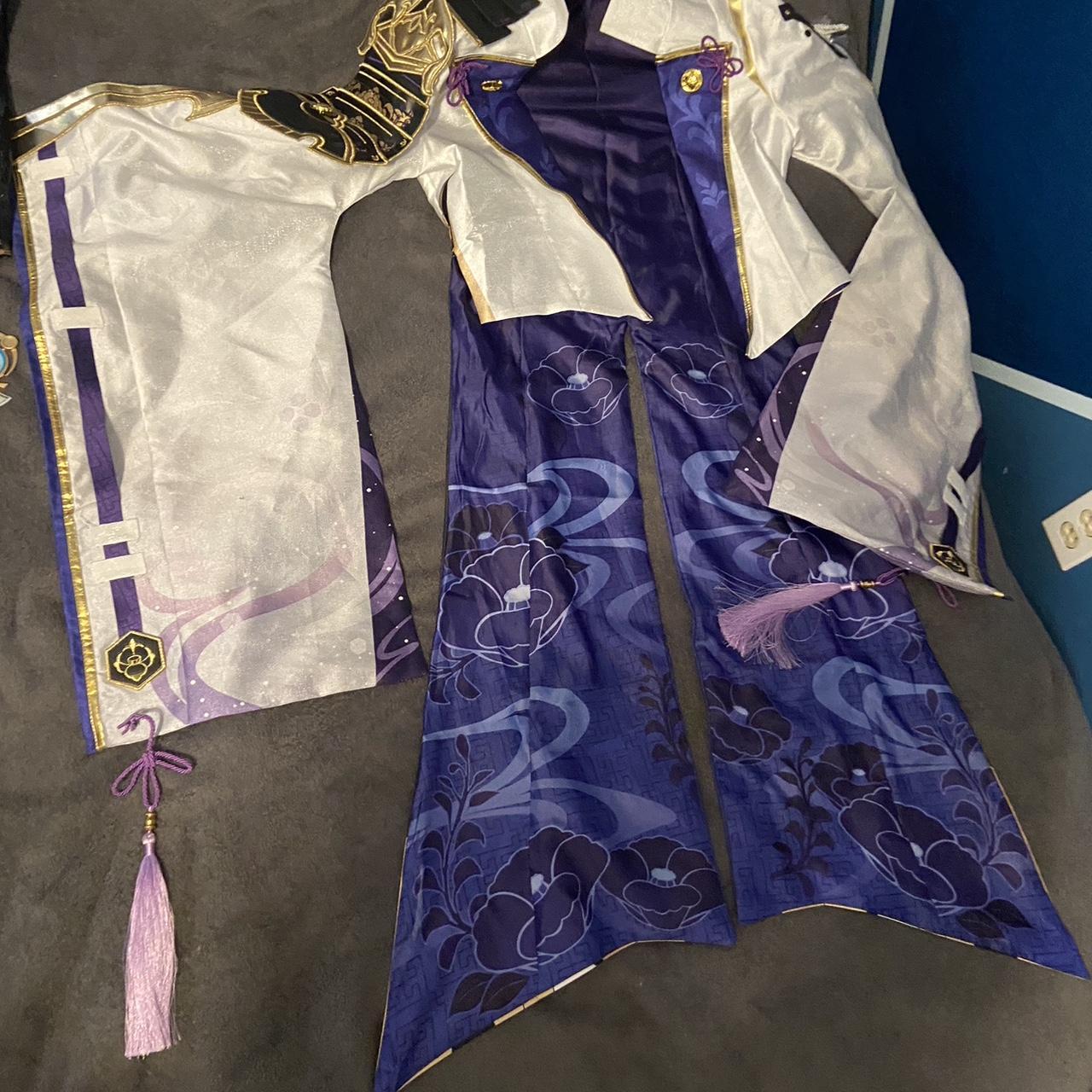 Men's Blue and Gold Fancydress Depop