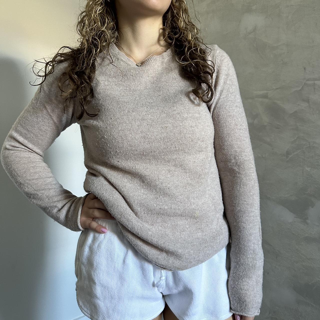 Nude knit sale sweater